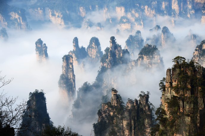 张家界最新天气，自然美景与气象的交响曲探索