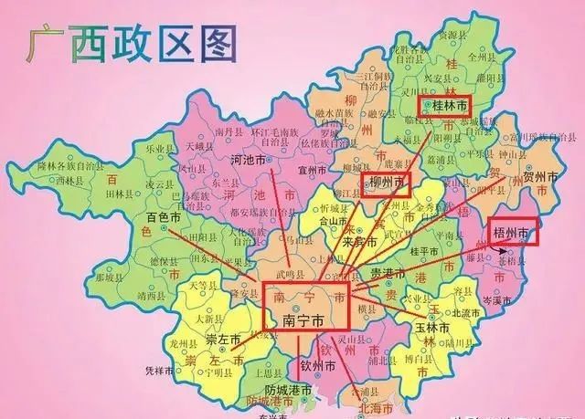 最新南宁市地图揭示城市发展与变迁之旅